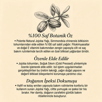 Jojoba Yağı - Soğuk Sıkım (50 ml)