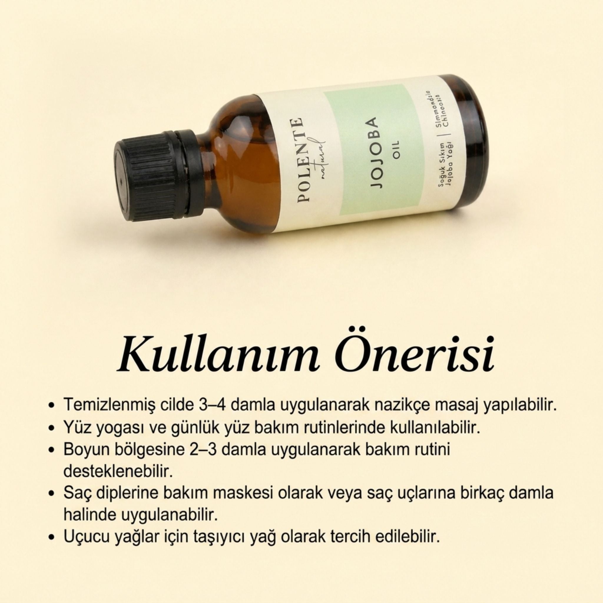 Jojoba Yağı - Soğuk Sıkım (50 ml)