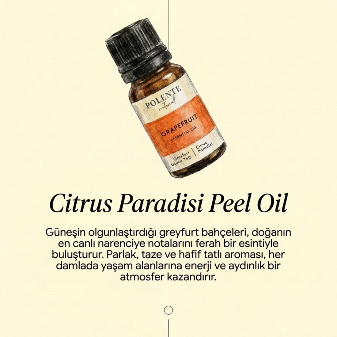 Greyfurt Uçucu Yağı (10 ml) - Polente Natural