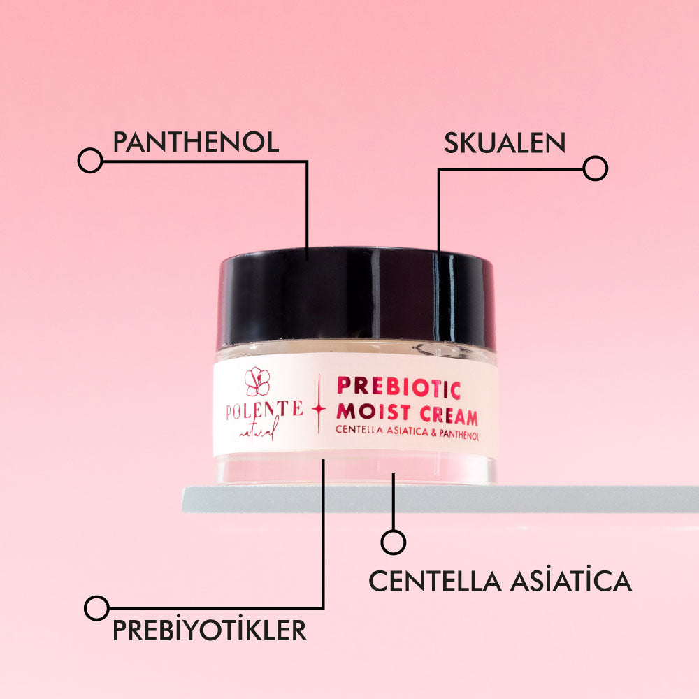 Prebiotic Moist Cream - Cica &amp;amp; Panthenol Intensive Moisturizing Prebiotic Face Cream