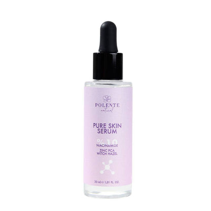 PURE SKIN SERUM - %10 Niacinamide Akne, Siyah Nokta, Gözenek Karşıtı Serum