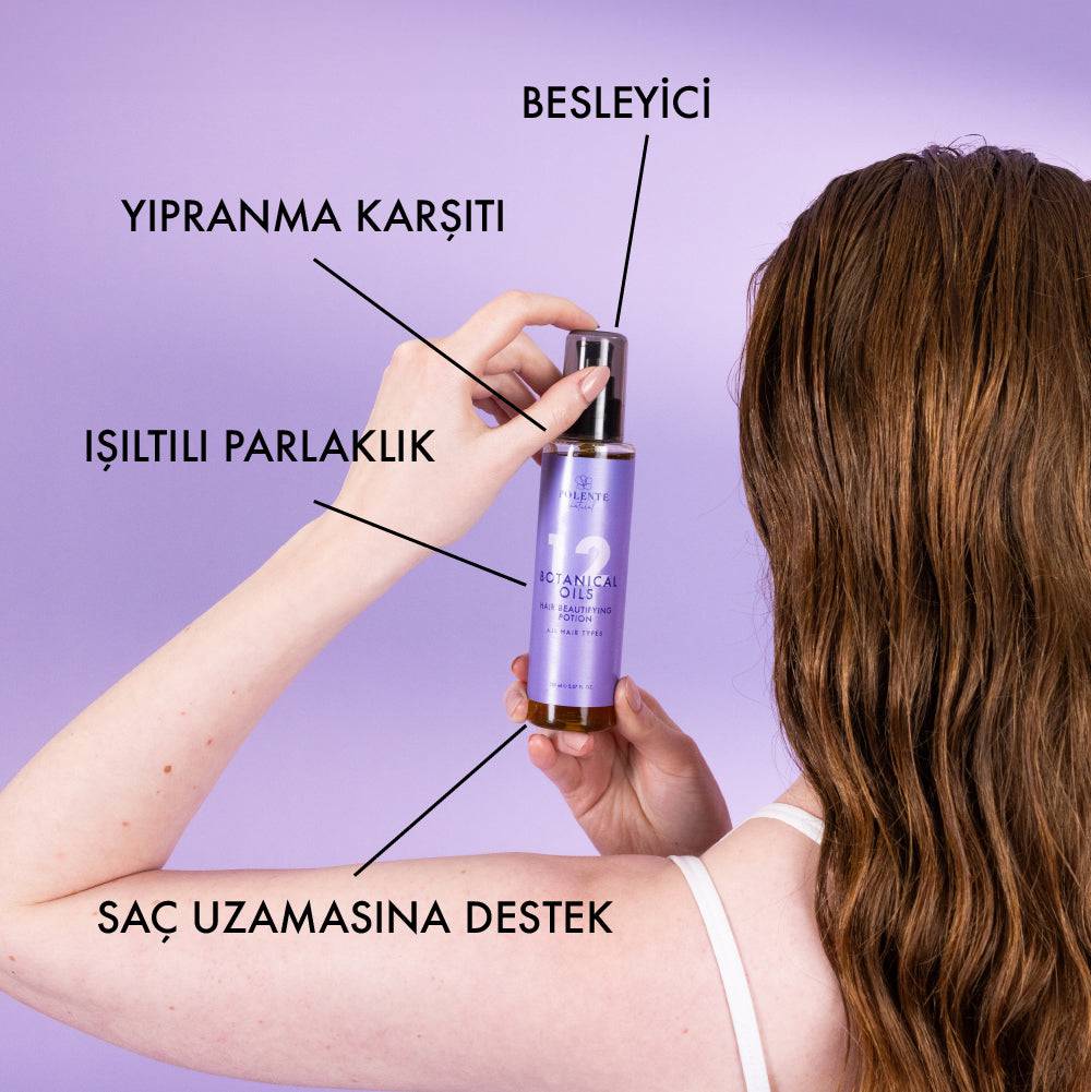 12 Botanik Yağ İçeren Saç Bakım Yağı (150 ml)