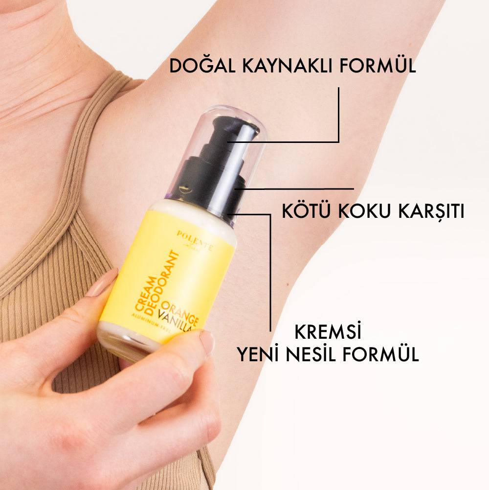 Vanilya &amp; Portakal Krem Deodorant (50 ml)
