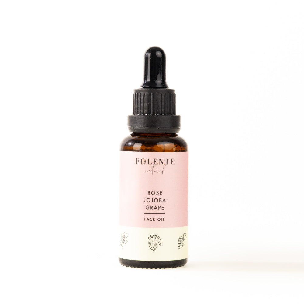 Gül &amp; Jojoba Canlandırıcı Yüz Yağı (30 ml)