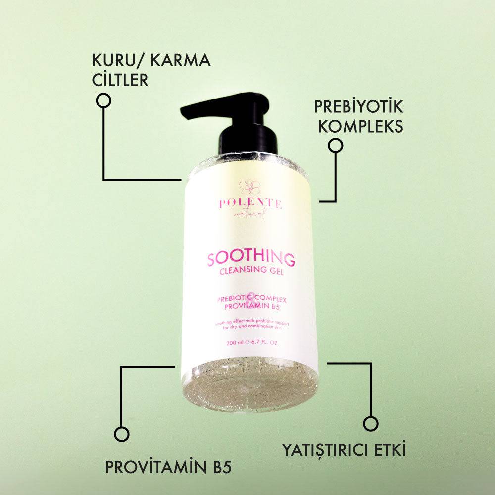 Soothing Cleansing Gel - Yatıştırıcı Yüz Yıkama Jeli / Kuru ve Karma Ciltler (200 ml)