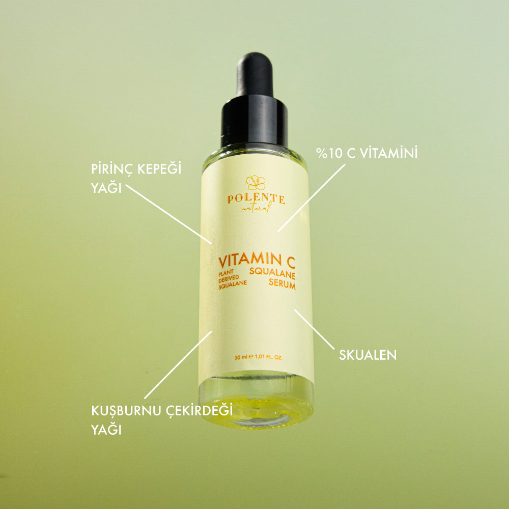 VITAMIN C &amp;amp; SQUALANE SERUM - Brightening Blemish Serum (Vitamin C Complex)