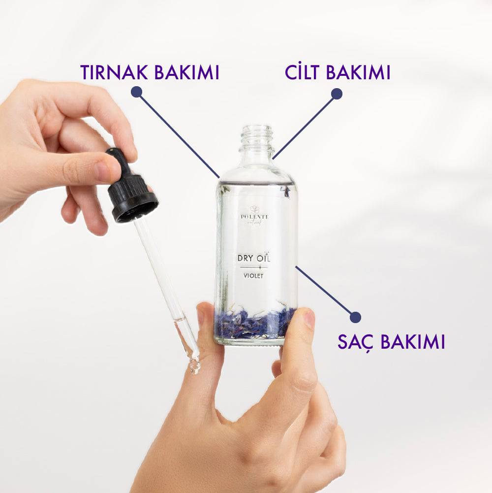 Violet Dry Oil 100 ml - Çok Amaçlı Kuru Yağ