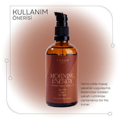 Sabah Rutini İçin Aromaterapik Vücut Masajı