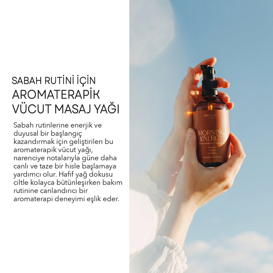 Sabah Rutini İçin Aromaterapik Vücut Masajı