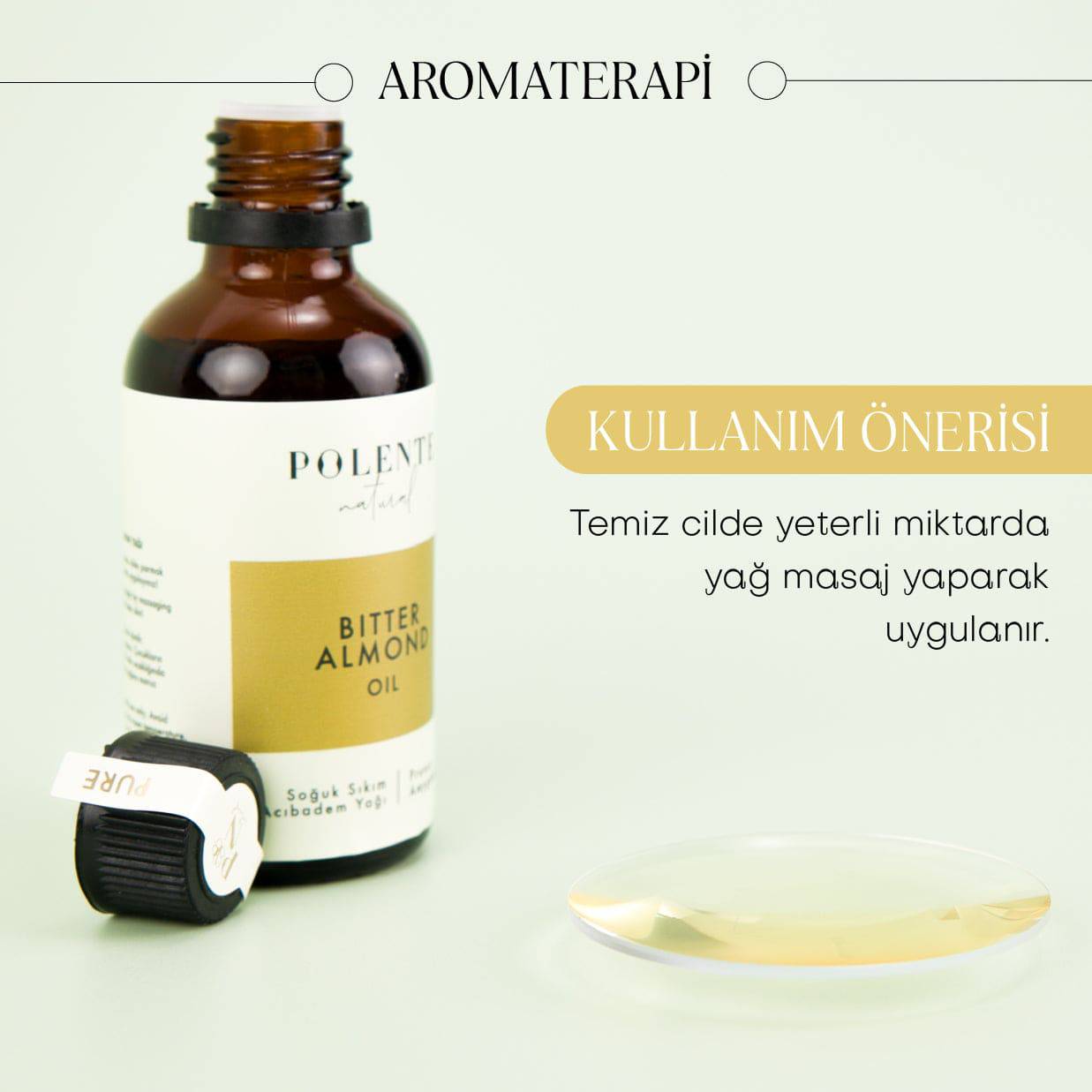 Acıbadem Yağı - Soğuk Sıkım (50 ml)