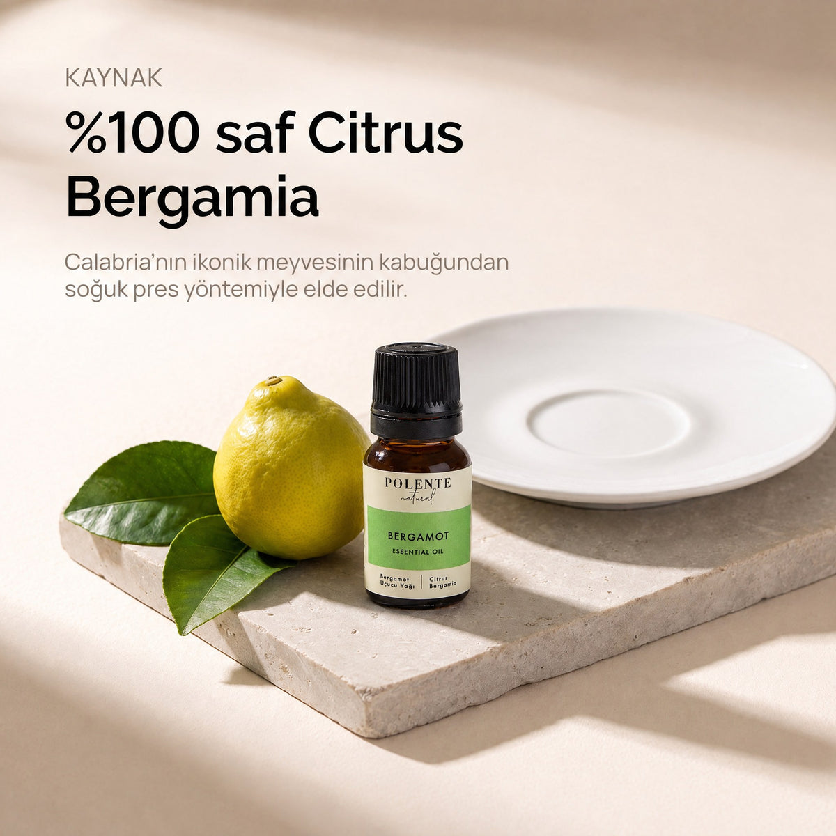 Bergamot Uçucu Yağı — %100 saf Citrus Bergamia, Calabria&