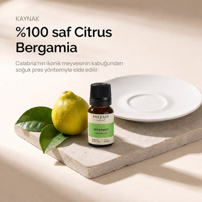 Bergamot Uçucu Yağı — %100 saf Citrus Bergamia, Calabria&