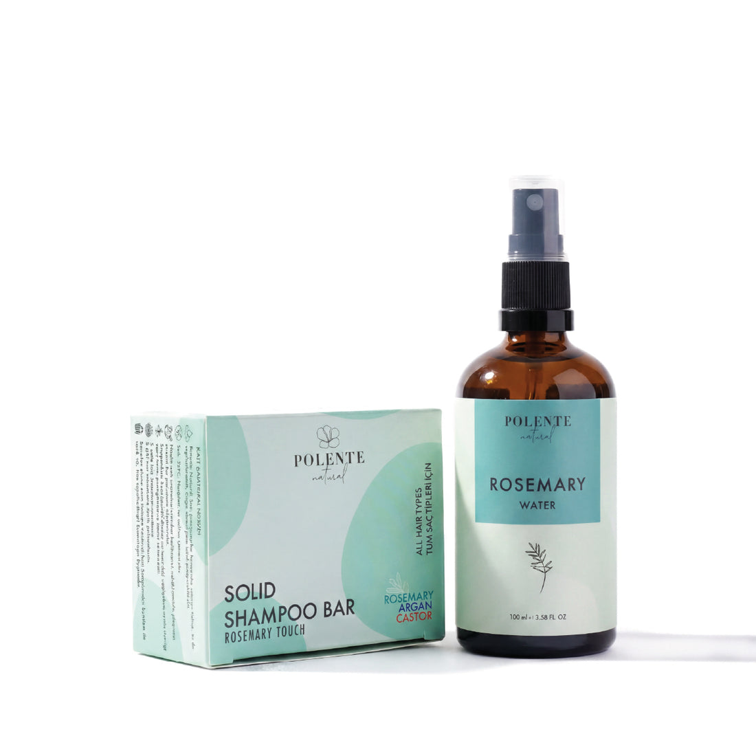 Strengthening Hair Care Set - 2-Piece Set with Rosemary