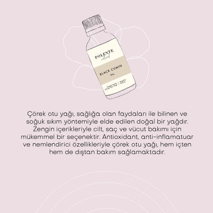 Çörek Otu Yağı - Soğuk Sıkım (50 ml)