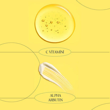 GLOW CREAM - Vitamin C &amp; Arbutin İçeren Aydınlatıcı Leke Kremi (50 ml)