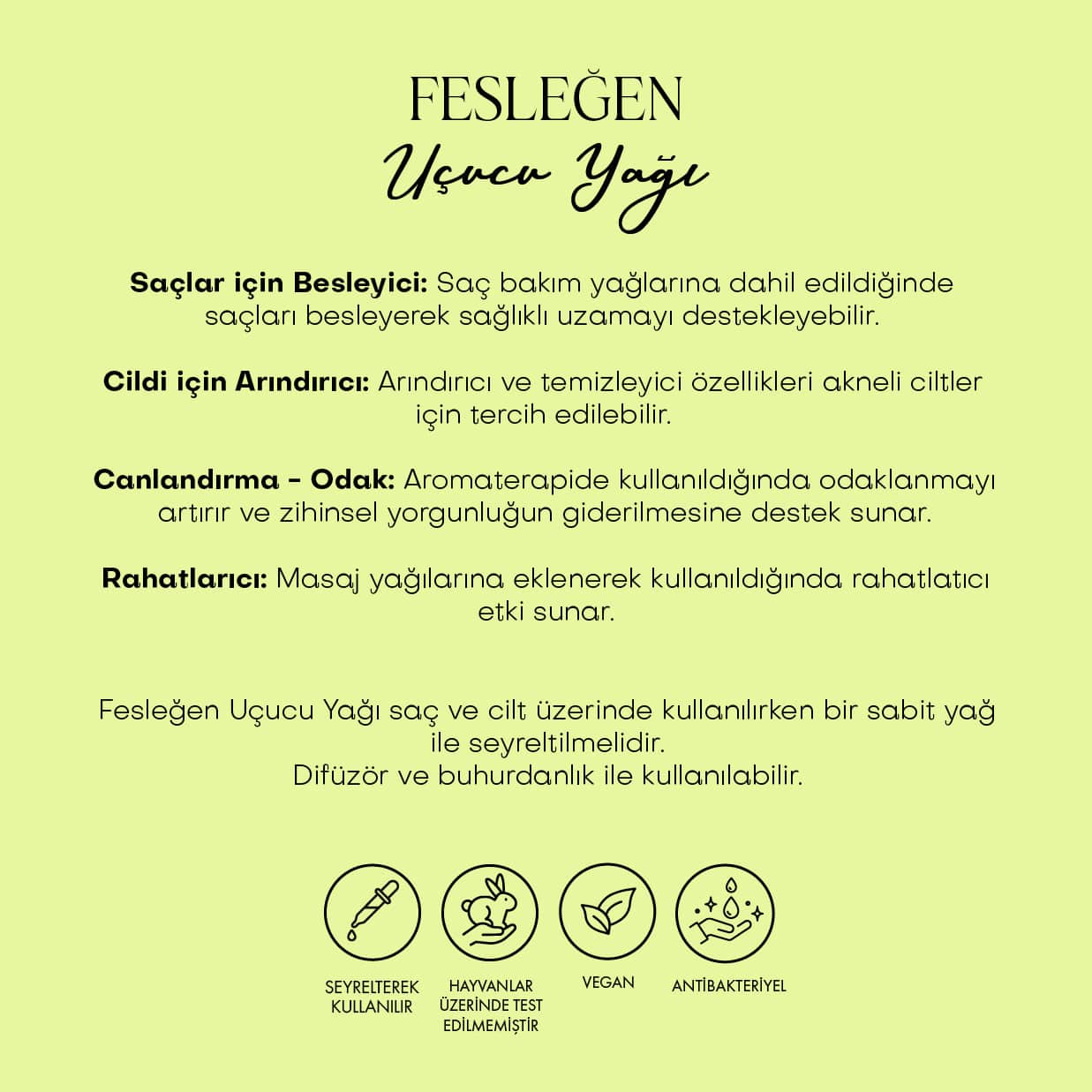 Fesleğen Uçucu Yağı  (10 ml)