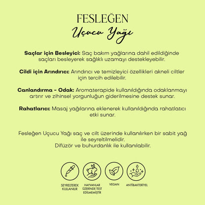 Fesleğen Uçucu Yağı  (10 ml)