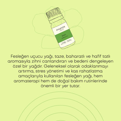 Fesleğen Uçucu Yağı  (10 ml)