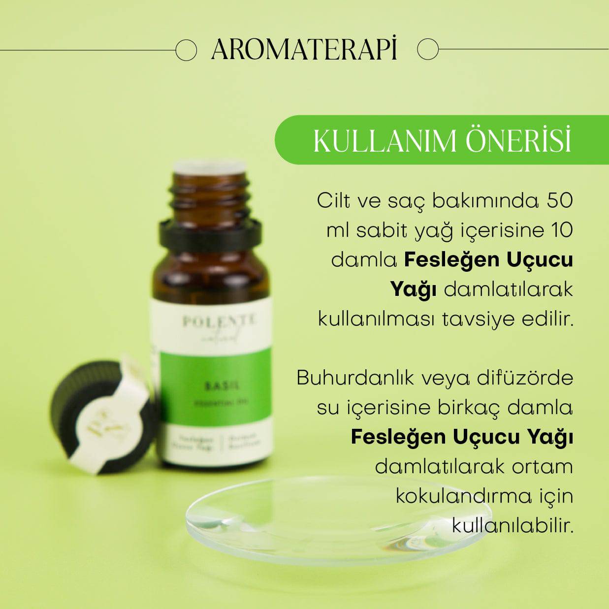 Fesleğen Uçucu Yağı  (10 ml)