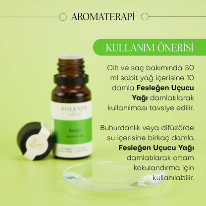 Fesleğen Uçucu Yağı  (10 ml)