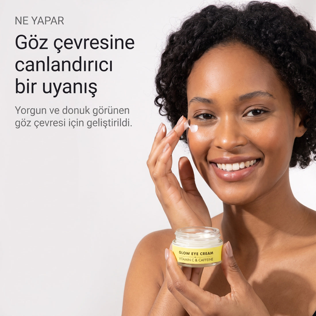 GLOW EYE CREAM 20 ml — Göz çevresine canlandırıcı bir uyanış