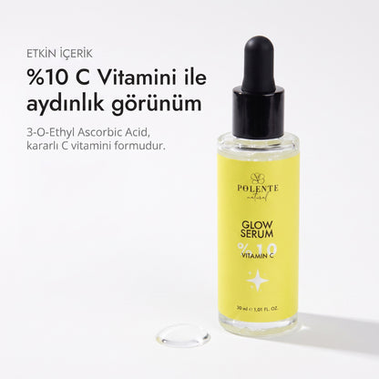 GLOW SERUM 30 ml — %10 C Vitamini ile aydınlık görünüm