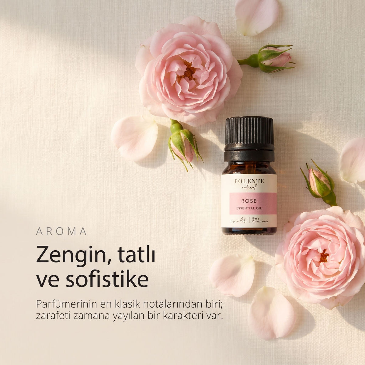GÜL UÇUCU YAĞI 2,5 ml — zengin, tatlı ve sofistike çiçeksi aroma