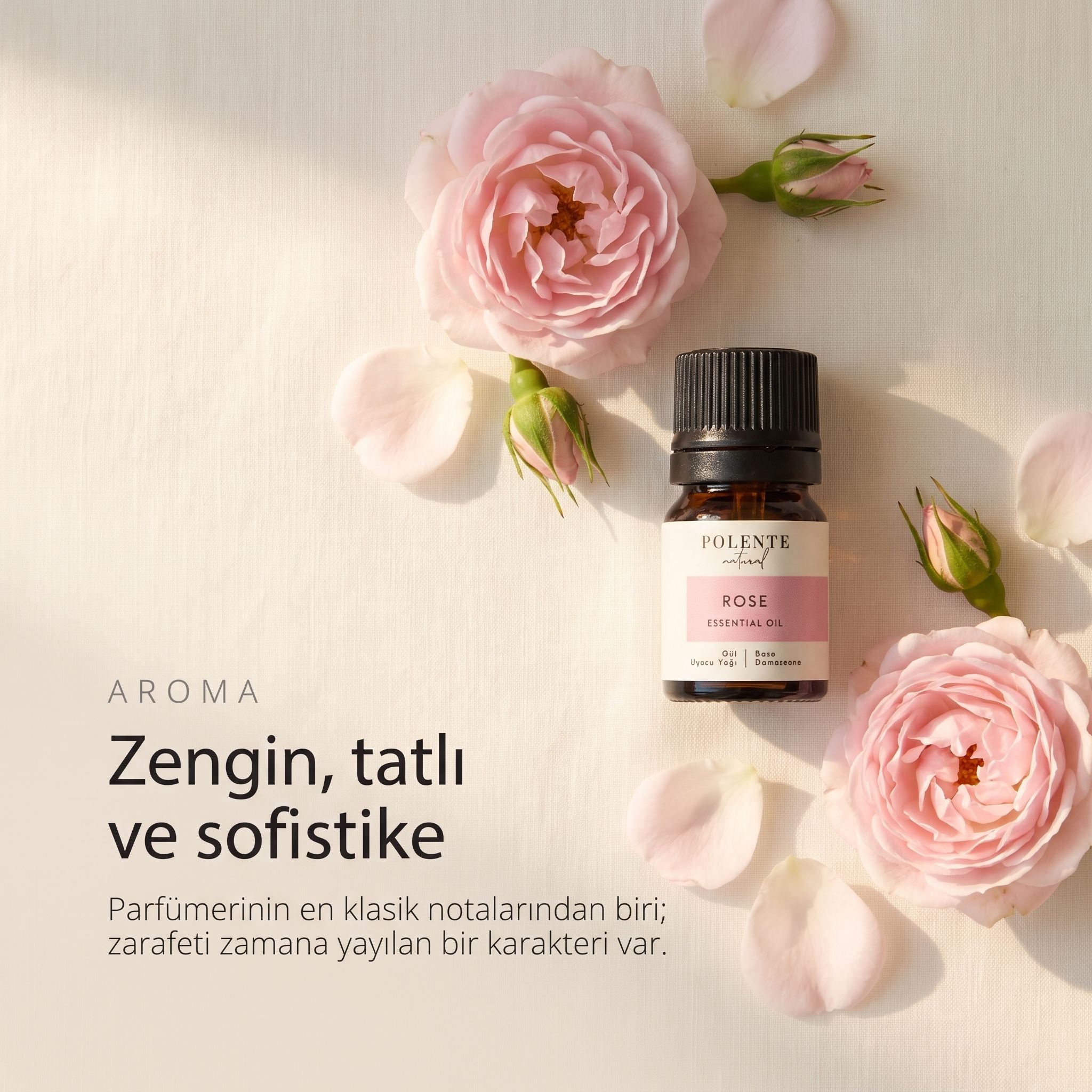 GÜL UÇUCU YAĞI 2,5 ml — zengin, tatlı ve sofistike çiçeksi aroma