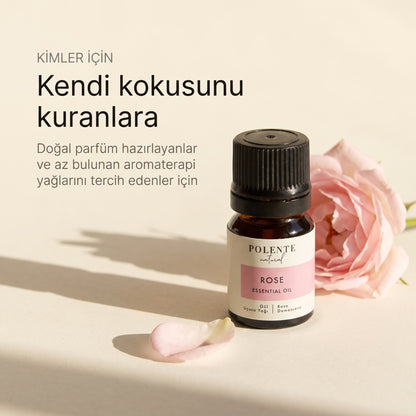 GÜL UÇUCU YAĞI 2,5 ml — doğal parfüm hazırlayanlar ve aromaterapi meraklıları için