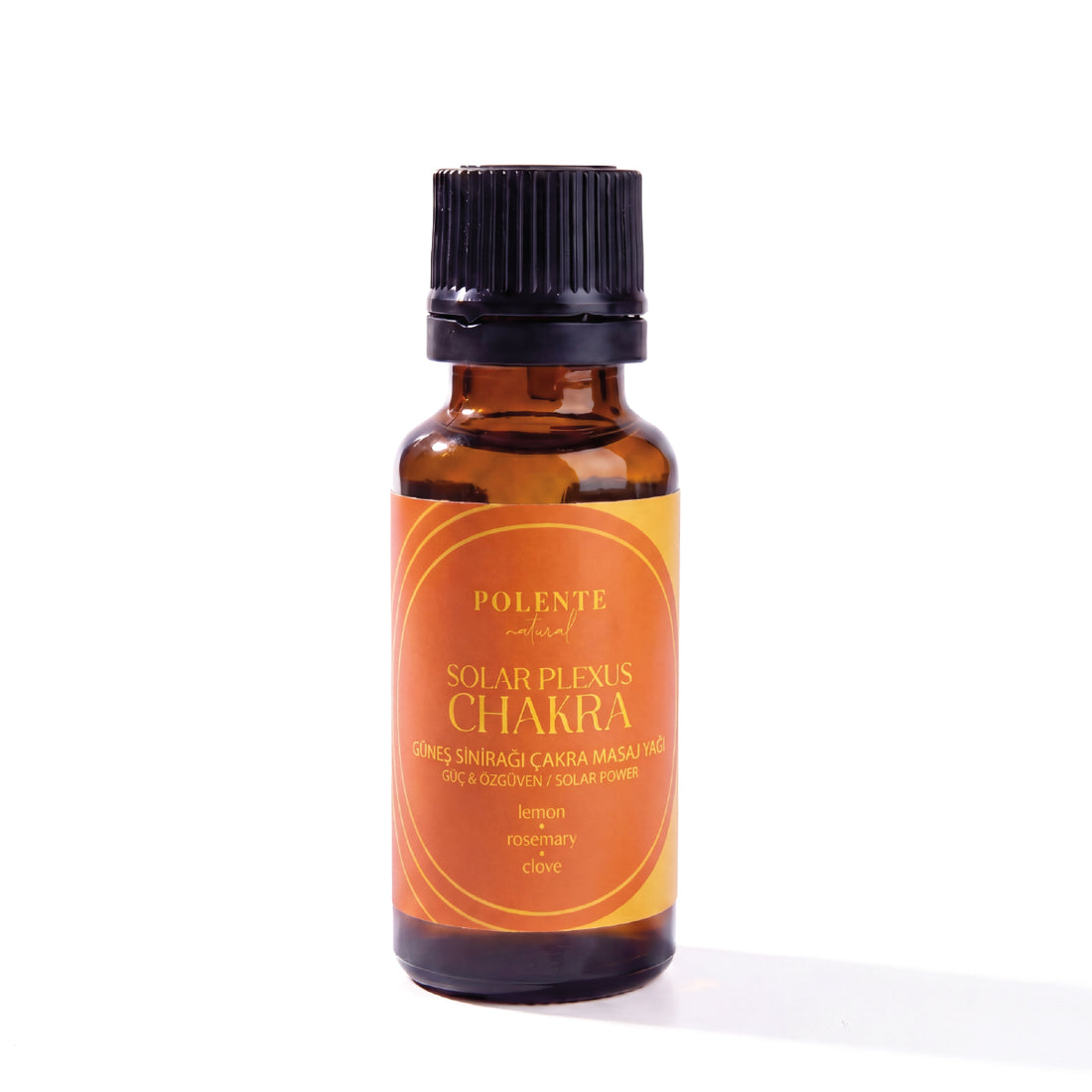 Güneş Sinirağı Çakra Masaj Yağı - Güç &amp; Özgüven (20 ml)