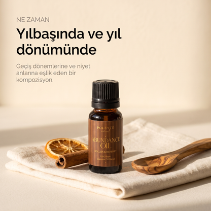 Bolluk &amp; Bereket Karışımı ne zaman kullanılır — yılbaşı ve geçiş dönemi ritüelleri