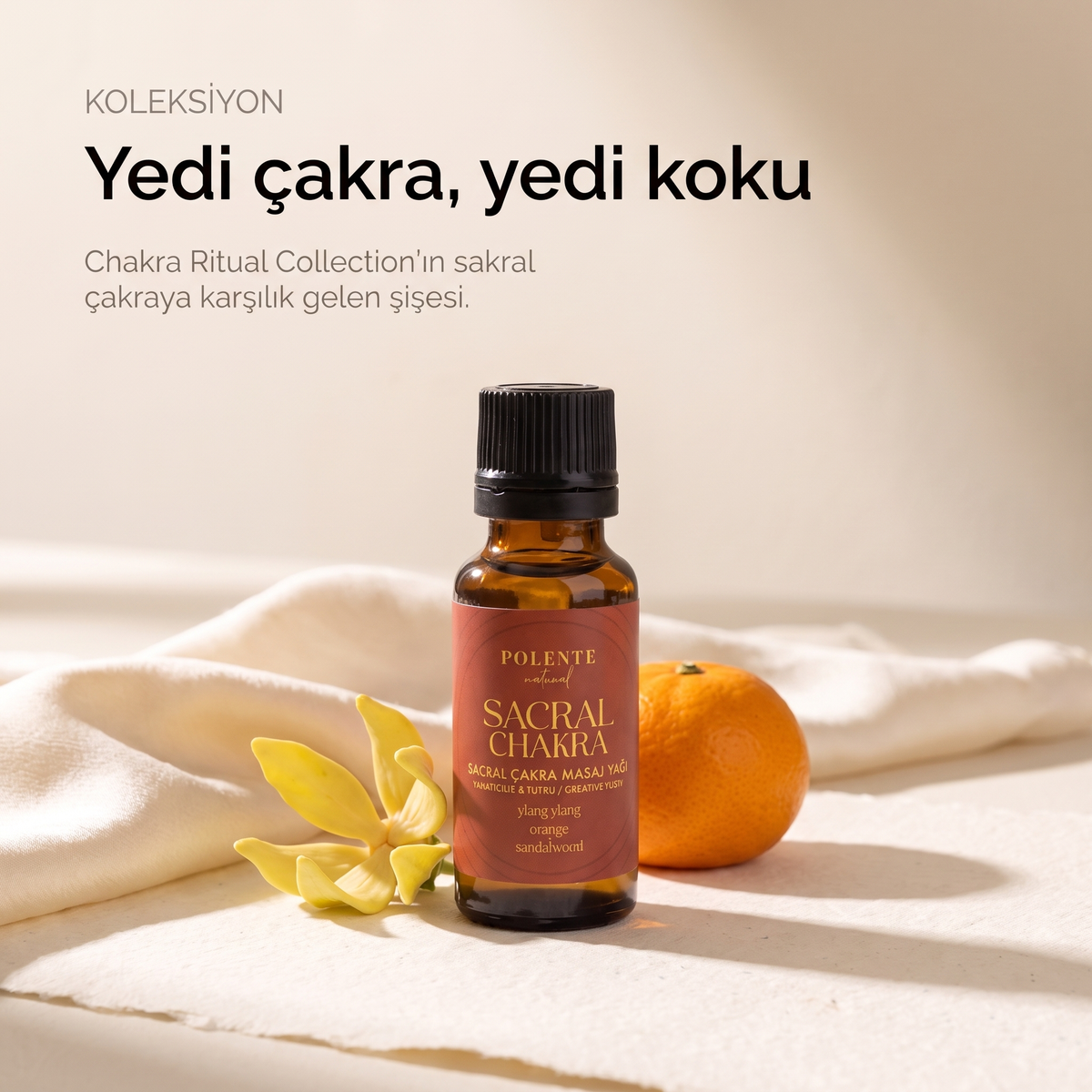 Sakral Çakra Yağı 20 ml — Chakra Ritual Collection&