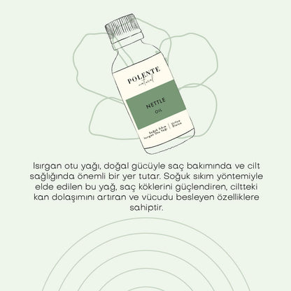 Isırgan Otu Yağı - Soğuk Sıkım (50 ml)