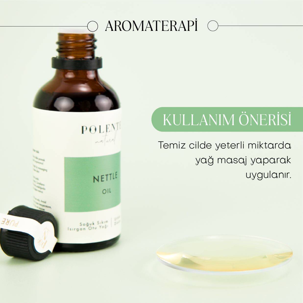 Isırgan Otu Yağı - Soğuk Sıkım (50 ml)