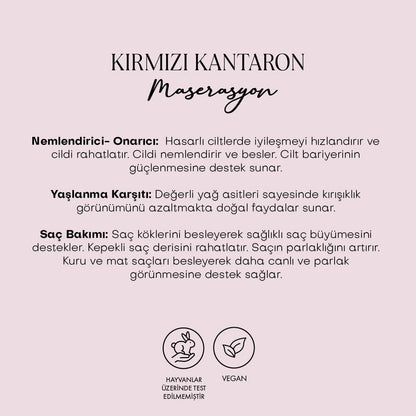 Kırmızı Kantaron Yağı - Zeytin Maserasyon (50 ml)