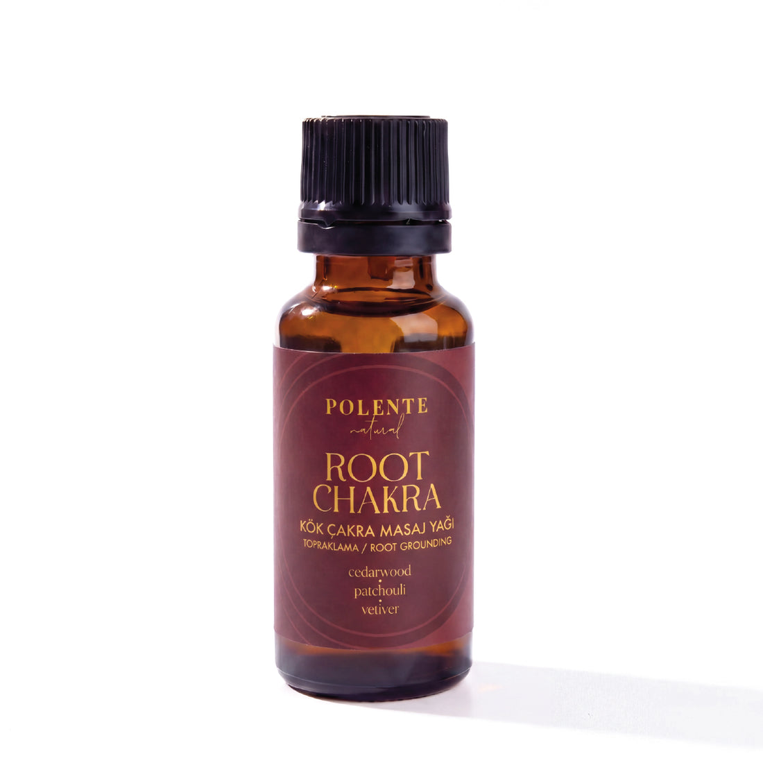 Kök Çakra Masaj Yağı - Topraklama (20 ml)