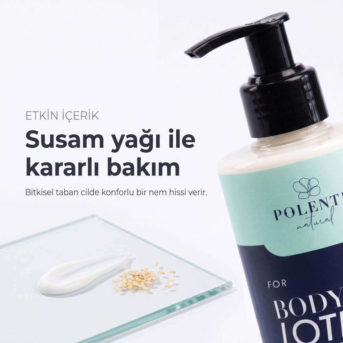 MEN BODY LOTION 200 ml — Susam yağı ile kararlı bakım