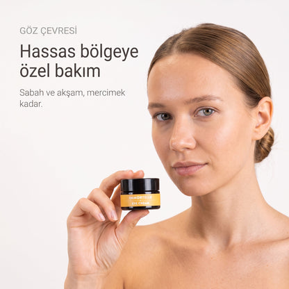 Ölmez Çiçek Göz Kremi 20 ml — hassas göz çevresine özel bakım