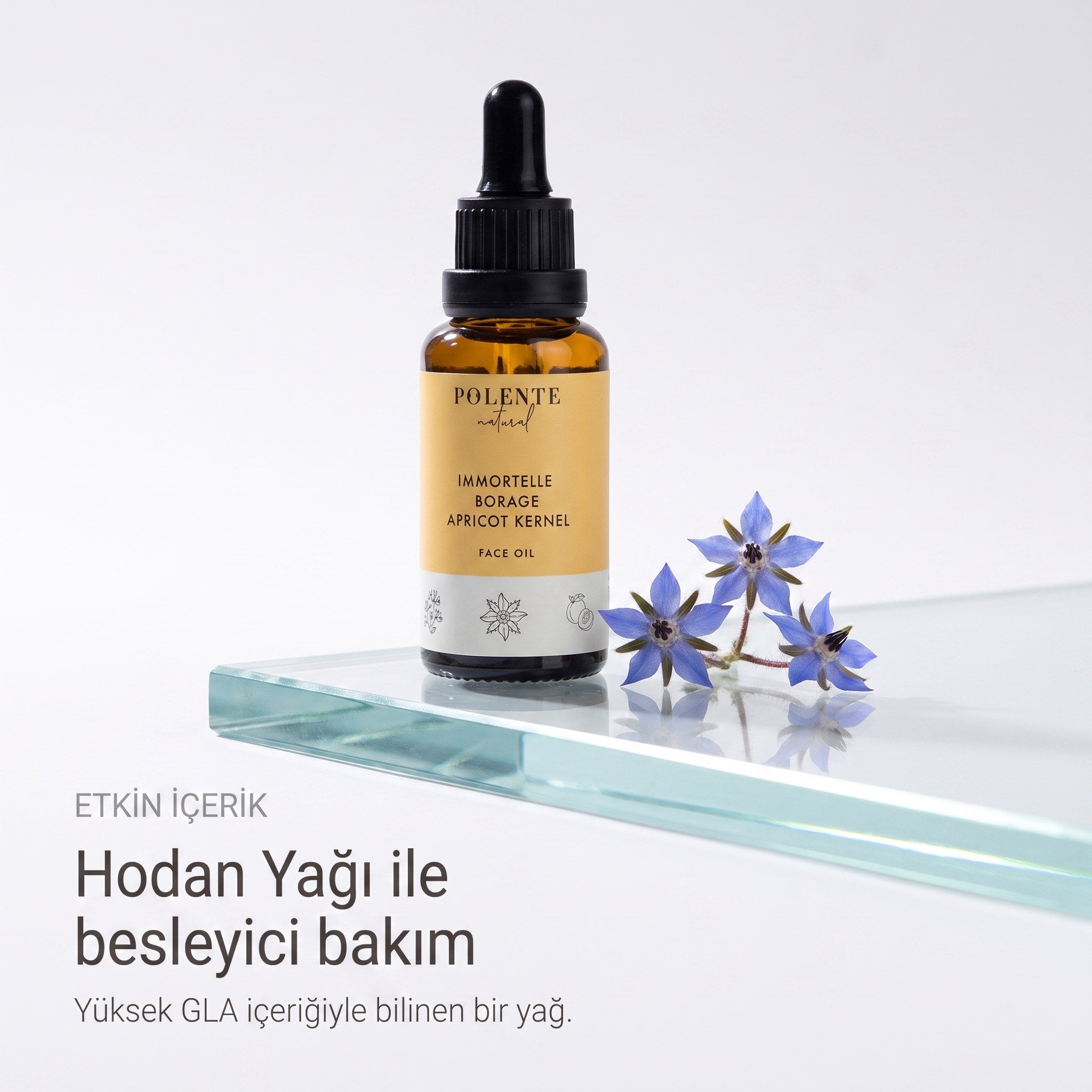 Ölmez Çiçek & Hodan Yüz Yağı (30 ml) | Kırışıklık Karşıtı