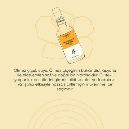 Ölmez Çicek Suyu -  %100 Saf Hidrosol (100 ml)