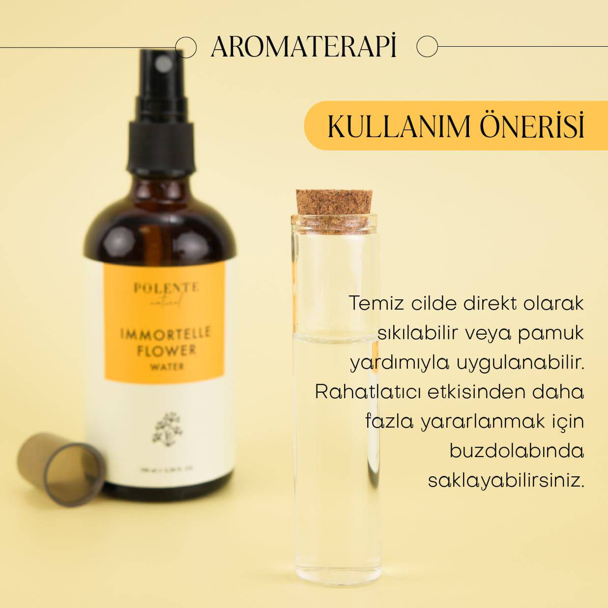 Ölmez Çicek Suyu -  %100 Saf Hidrosol (100 ml)