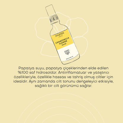 Papatya Suyu -  %100 Saf Hidrosol (100 ml)