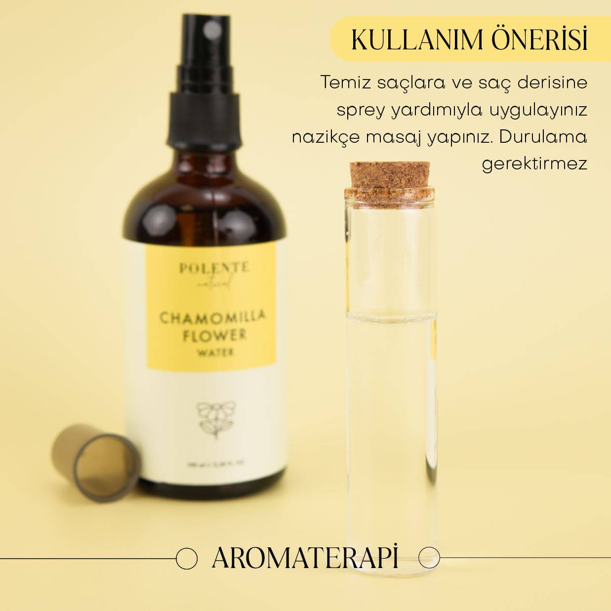 Papatya Suyu -  %100 Saf Hidrosol (100 ml)