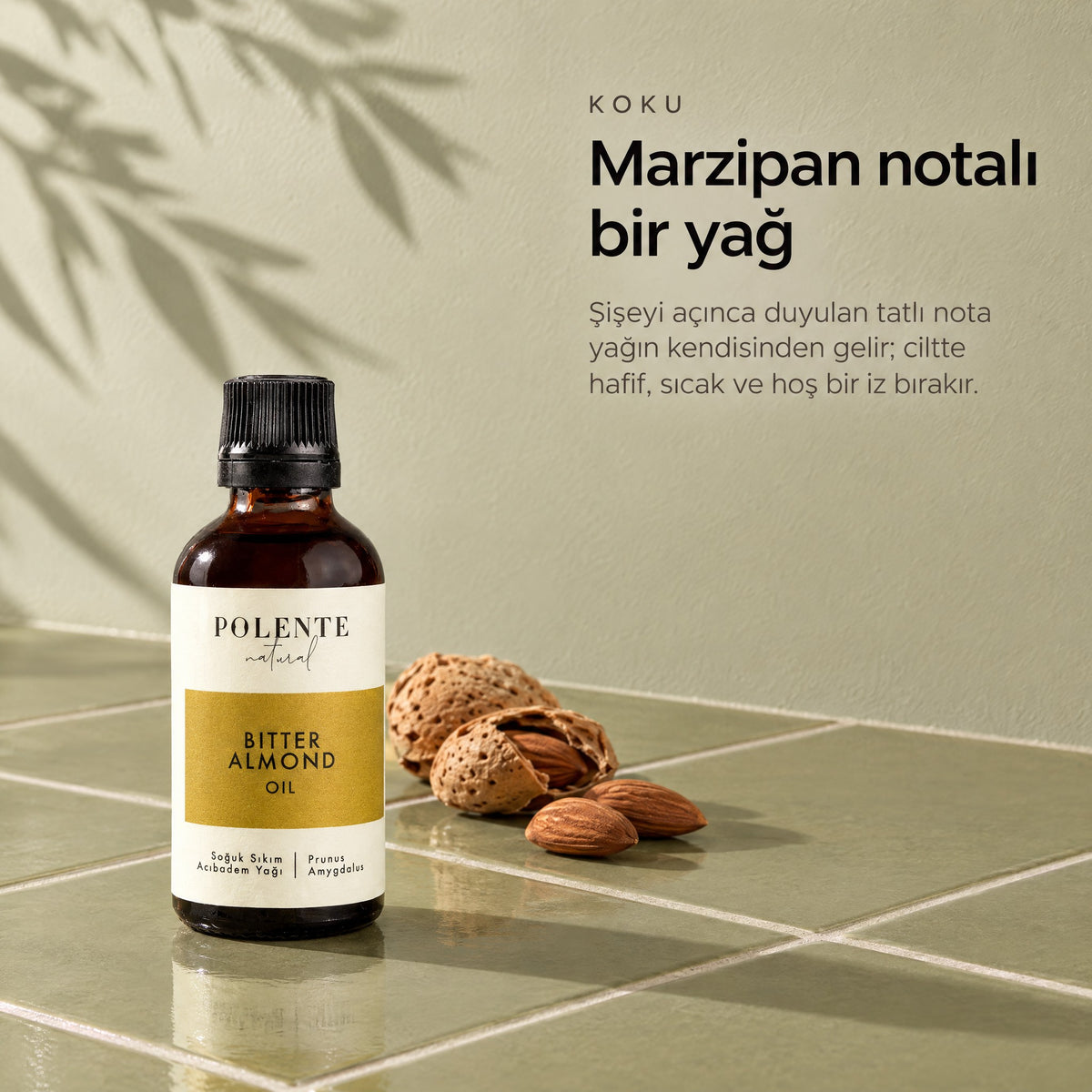 Acıbadem Yağı 50 ml — marzipan notalı bir yağ