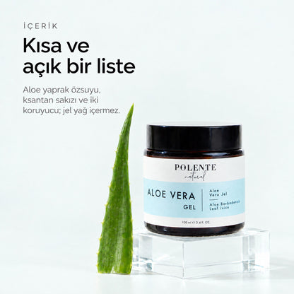 Aloe Vera Jel 100 ml — Kısa ve açık bir liste