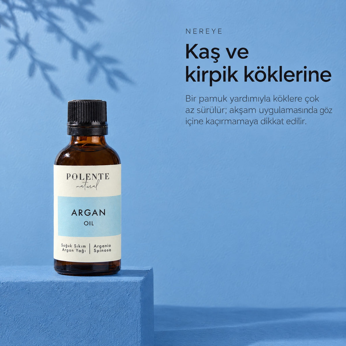 Argan Yağı 50 ml — kaş ve kirpik köklerine