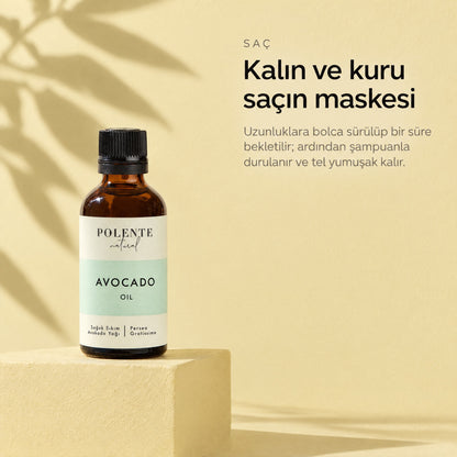 Avokado Yağı 50 ml — kalın ve kuru saçın maskesi