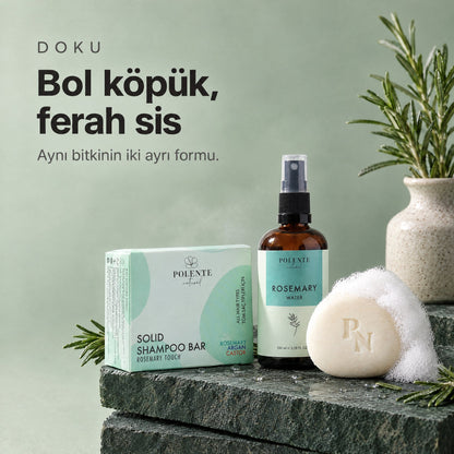 Güçlendirici Saç Bakım Seti Biberiye 2&