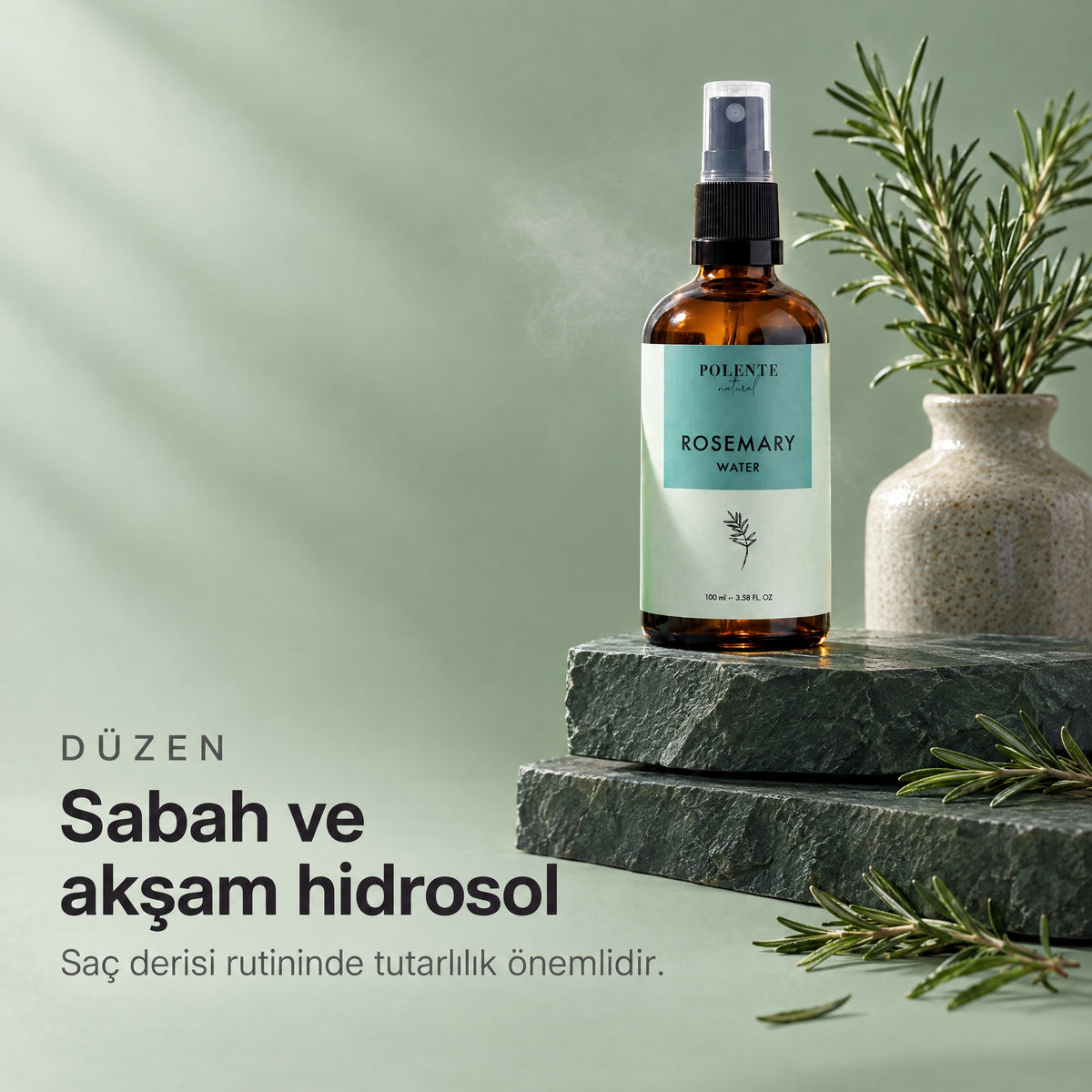 Güçlendirici Saç Bakım Seti Biberiye 2&
