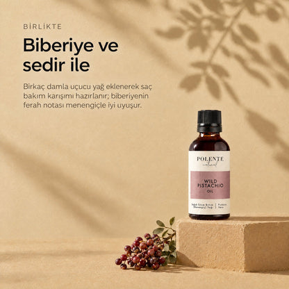 Bıttım (Menengiç) Yağı 50 ml — biberiye ve sedir ile